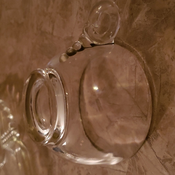 Set of 4 Gorgeous Vintage 1930s Art Deco Columbia Clear Pattern Snack Se… - Picture 3 of 4